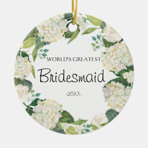 World's Greatest Bridesmaid Ornament