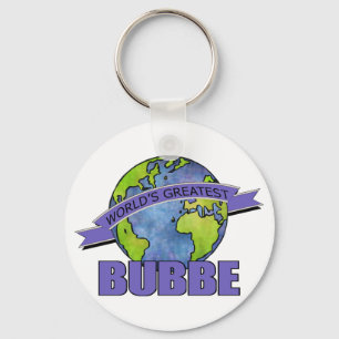 World's Greatest Bubbe Key Ring