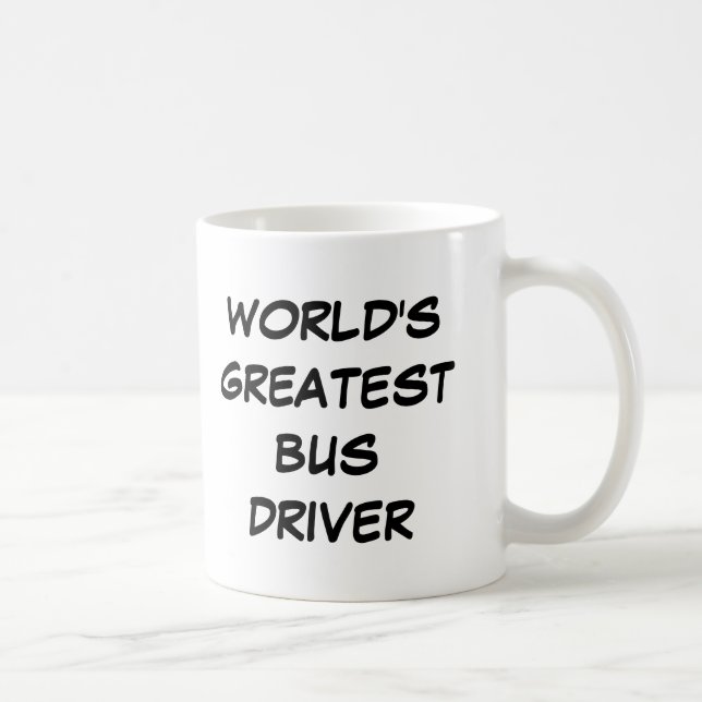 "World's Greatest Bus Driver" Mug (Right)