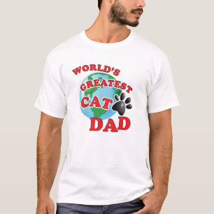 World's Greatest Cat Paw Dad T-Shirt