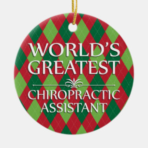 World's Greatest Chiropractic Assistant Ornament