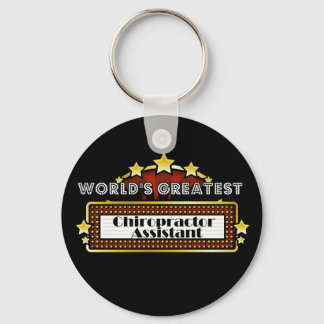 World's Greatest Chiropractor Assistant Key Ring