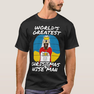 Worlds Greatest Christmas Wise Man Church Nativity T-Shirt