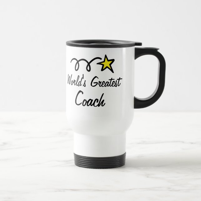 World's Greatest Coach - Coffee Mug gift (Right)