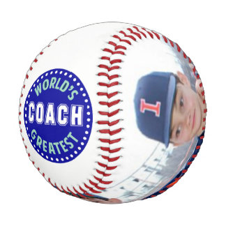 Worlds greatest coach  Custom Family Photos Baseball