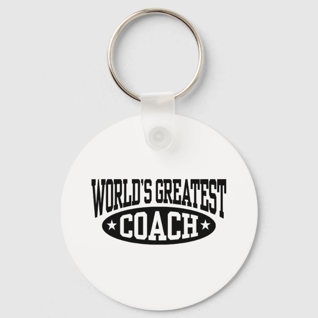 World's Greatest Coach Key Ring (Front)