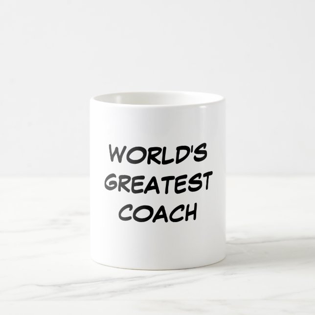 "World's Greatest Coach" Mug (Center)