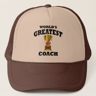 World's Greatest Coach Trucker Hat