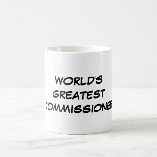 "World's Greatest Commissioner" Mug
