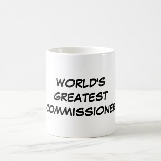 "World's Greatest Commissioner" Mug (Center)