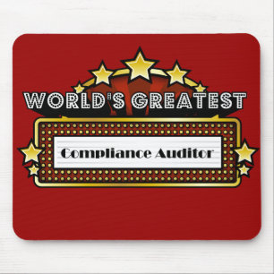 World's Greatest Compliance Auditor Mouse Mat