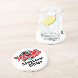Worlds Greatest Compliance Officer Coaster