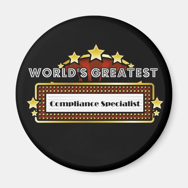 World's Greatest Compliance Specialist Magnet (Front)