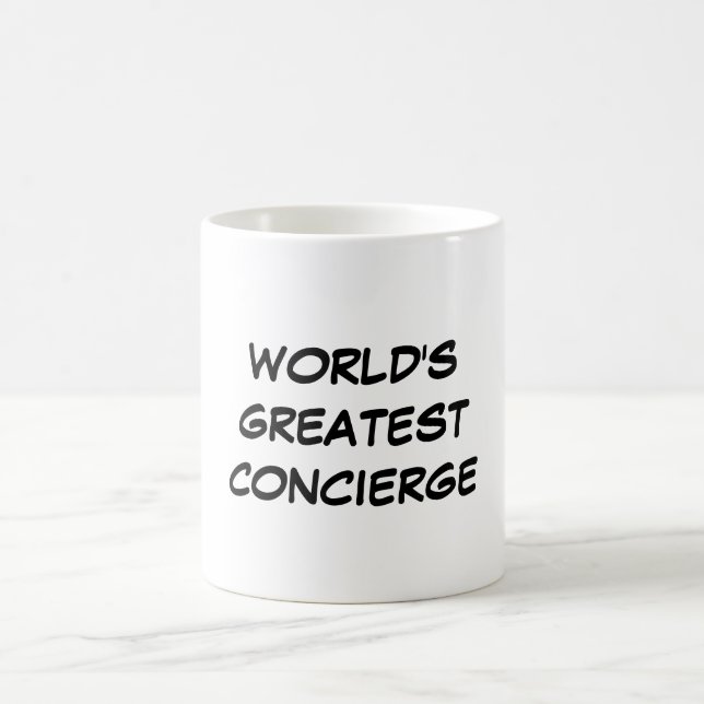 "World's Greatest Concierge" Mug (Center)