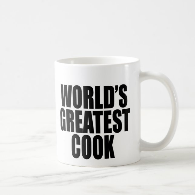 World's Greatest Cook Coffee Mug (Right)
