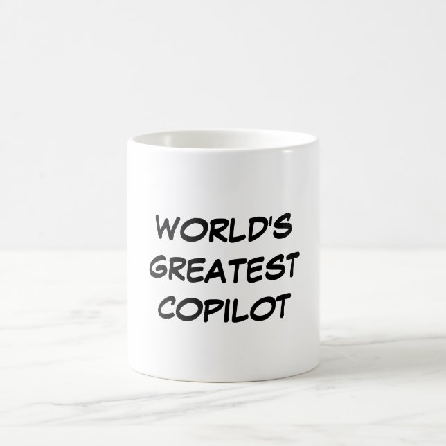 "World's Greatest Copilot" Mug (Center)