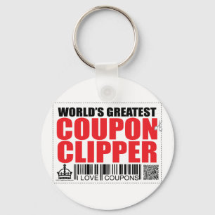 World's Greatest Coupon Clipper Key Ring