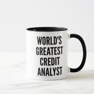 Worlds Greatest Credit Analyst Mug