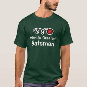 World's greatest cricket batsman tee shirt