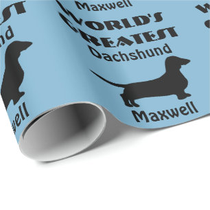 Worlds Greatest Dachshund Wrapping Paper