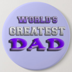 World's Greatest Dad 6 Cm Round Badge