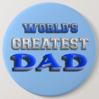World's Greatest Dad 6 Cm Round Badge