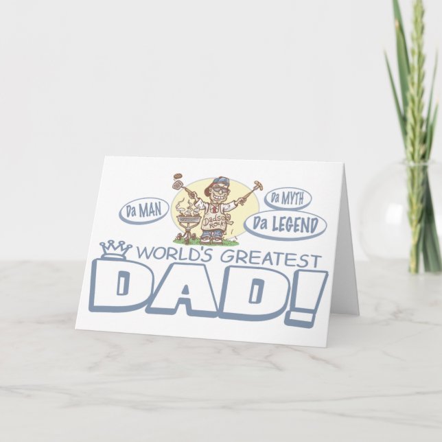 World's Greatest Dad by Mudge Studios Card (Front)