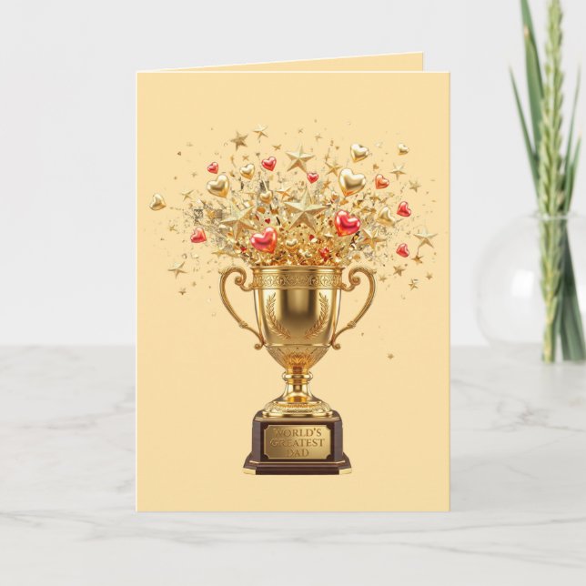 World's Greatest DAD Card (Front)