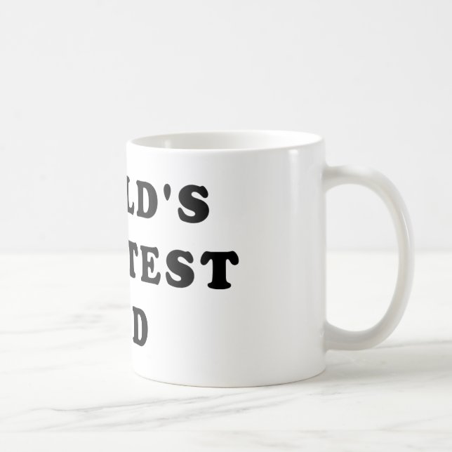 World's Greatest Dad Coffee Mug (Right)