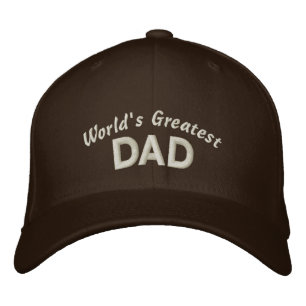 World's Greatest Dad Embroidered Hat
