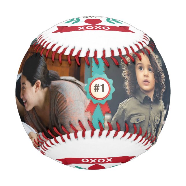 World's Greatest Dad - Father's Day Photo Baseball (Front)