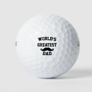 Worlds Greatest Dad Golf Balls