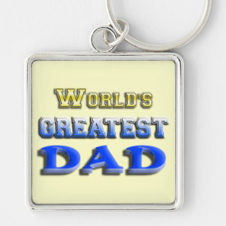 World's Greatest Dad Key Ring