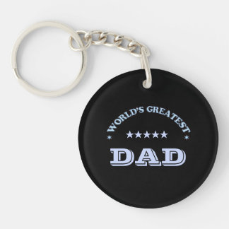 World's Greatest Dad Key Ring