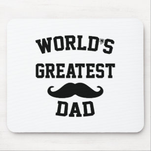 Worlds greatest dad mouse mat
