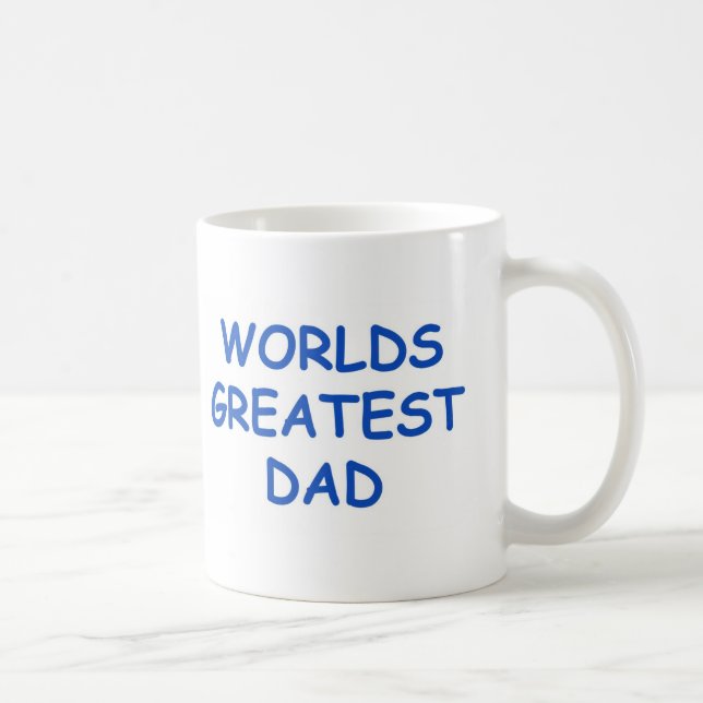 Worlds Greatest Dad Mug (Right)