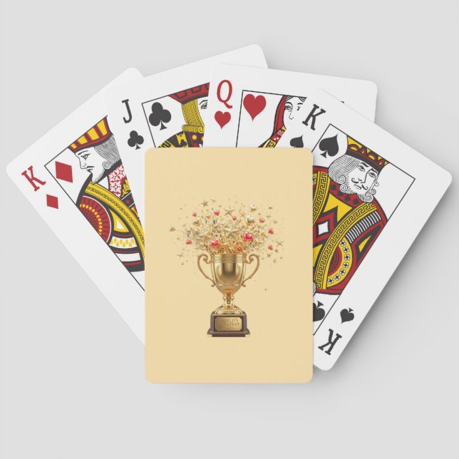 World's Greatest DAD Playing Cards (Back)