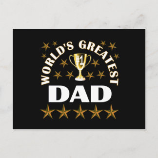 worlds-greatest-dad postcard