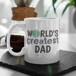 World's Greatest Dad Quote Coffee Mug