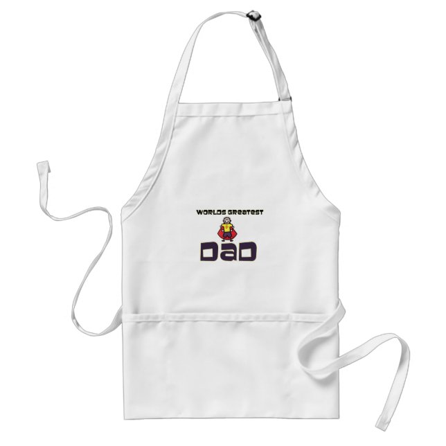 Worlds Greatest Dad Standard Apron (Front)