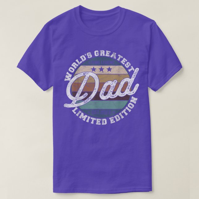 Worlds Greatest Dad  T-Shirt (Design Front)