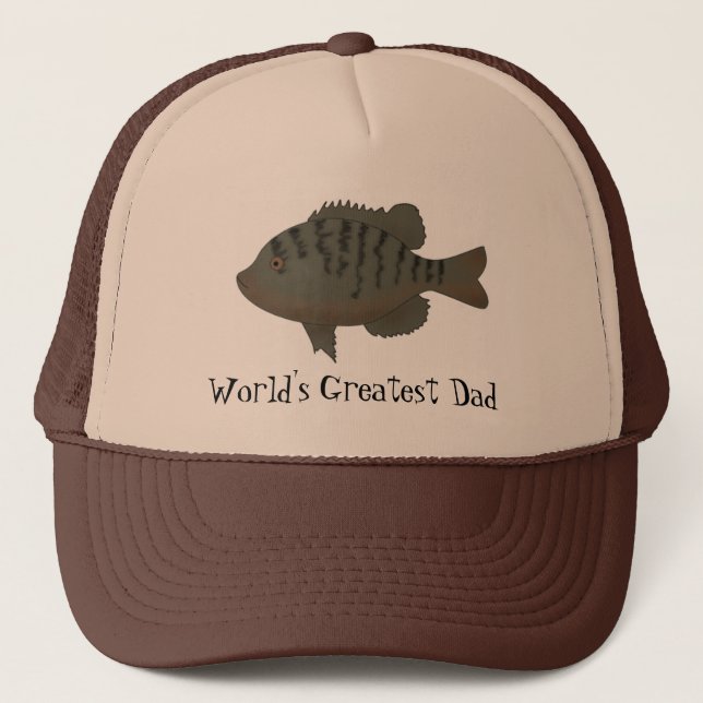World's Greatest Dad Trucker Hat (Front)