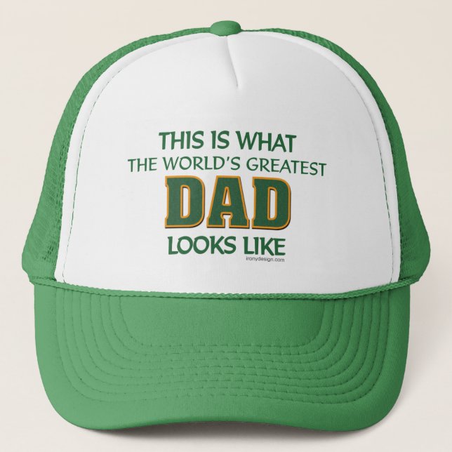 World's Greatest Dad Trucker Hat (Front)