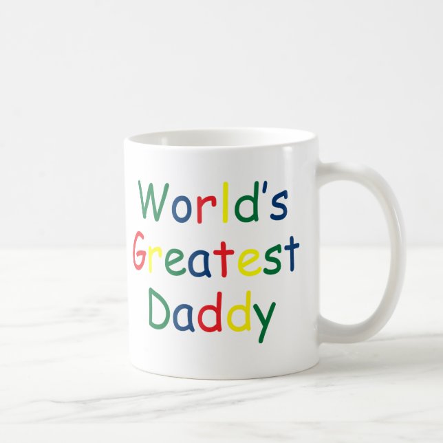 Worlds Greatest Daddy Coffee Mug (Right)