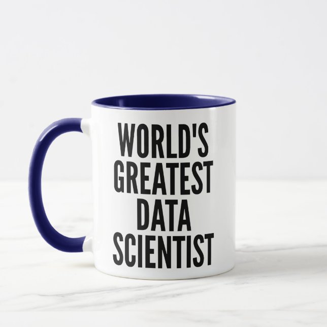 Worlds Greatest Data Scientist Mug (Left)