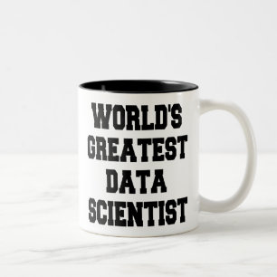 Worlds Greatest Data Scientist Two-Tone Coffee Mug