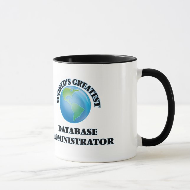 World's Greatest Database Administrator Mug (Right)