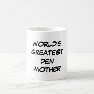 "World's Greatest Den Mother" Mug