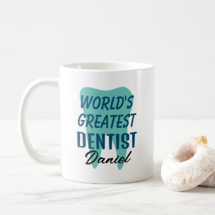 World's Greatest dentist coffee mug gift