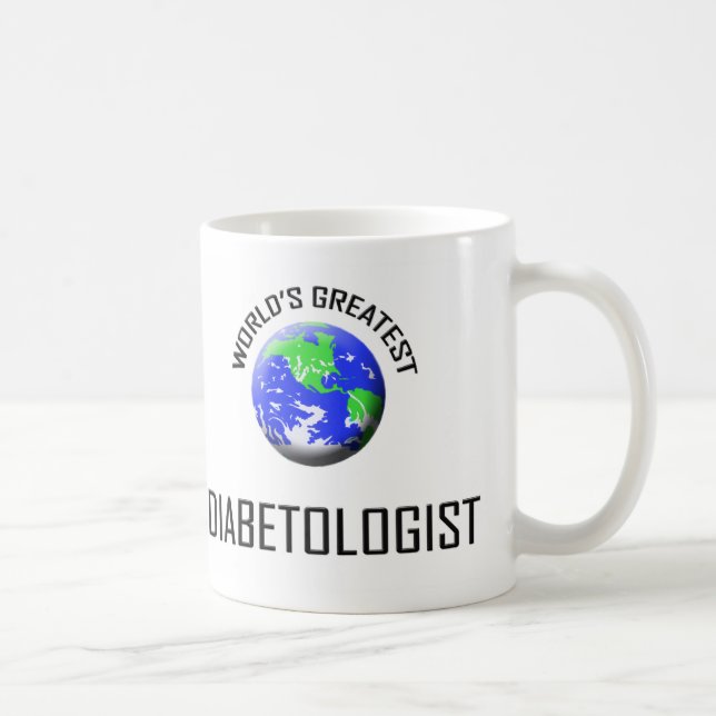 World's Greatest Diabetologist Coffee Mug (Right)